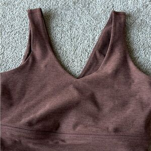 Beyond Yoga Brown Sports Bra